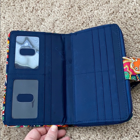 Vera Bradley Turnlock Wallet - Picture 5 of 15